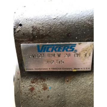 Vickers PVB29 Hydraulic Pump Origin