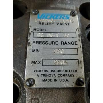 Vickers Relief Valve CG-06-C-50 B945 500-2000 PSI Range