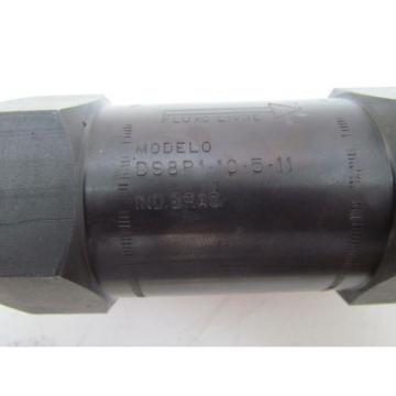 Vickers DS8P1-10-5-11 Steel Line Mounted Check Valve 3000psi Hydraulic 50 GPM