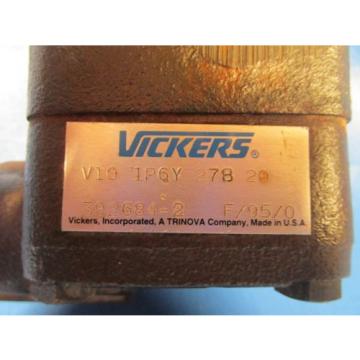 Vickers  Hydraulic Pump V101PGY27B20, V10 1PGY 27B 20, 392684-2