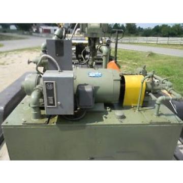 75 hp dual acting hydraulic pump package 3000 psi Vickers pumps all control