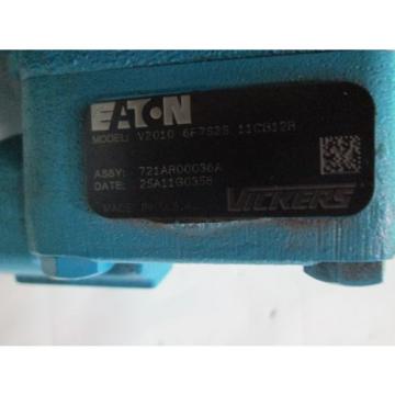 Origin Eaton Vickers V2010 Hydraulic Vane Pump OEM Part 7/2 NOS Ag Chipper Parts