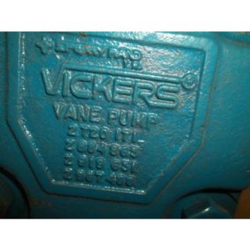 Vickers Hydraulic Vane Pump 3520VQ38A5 1CD 20 G20
