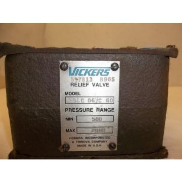 Vickers DGC 06 C 60 Hydraulic Relief Valve HYD1531