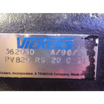 1 USED VICKERS 362030 HYDRAULIC PISTON PUMP  MAKE OFFER