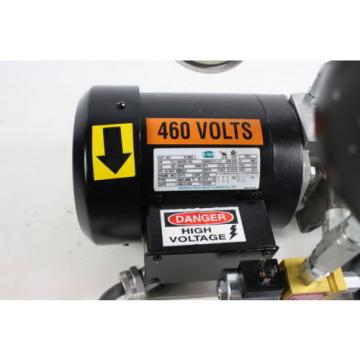 Hydraulic Power Unit SMC YSN5632-P1 Vickers Valve SV4-10-0-6T-24DG Parker Hose