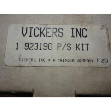 VICKERS  INC  923190  P/S  KIT   HYDRAULIC PUMP REBUILD  KIT