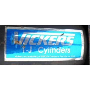 Vickers T-J Hydraulic Cylinder  6#034; Stroke  1000 PSI  Fixed Mount
