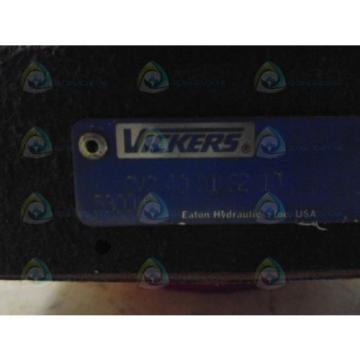 VICKERS CVC40D1S210 HYDRAULIC CARTRIDGE VALVE Origin NO BOX