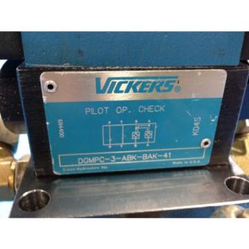 USED VICKERS KBFDG4V-3-33C20N-Z-PC7-H7-10 HYDRAULIC PROPORTIONAL VALVE H3
