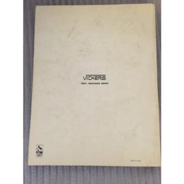 Industrial Hydraulics Manual Sperry Rand Vickers 935100-A 1970 First Edition