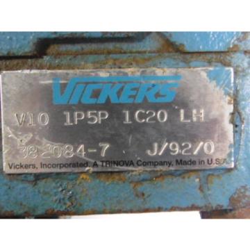 Vickers V10-1P5P-1C20 Hydraulic Vane Pump  USED