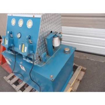Vickers/Motion Industries Hydraulic Unit With Tank And Gauges 75HP, Max PSI 116