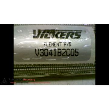 VICKERS V3041B2C05 HYDRAULIC FILTER ELEMENT MICRO GLASS FIBERS, Origin #171929