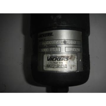 Vickers H3501B4DHB1C10 Hydraulic Filter Pressure Line