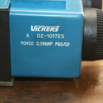 VICKERS HYDRAULIC DG4V-3S-8C-VM-U-A5-60 A02-101725 Solenoid Operated Directional