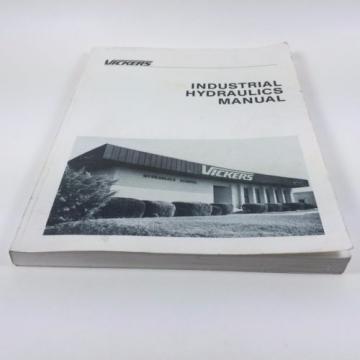 VINTAGE VICKERS INDUSTRIAL HYDRAULICS MANUAL 935100-A Paperback 17th Ed 1984
