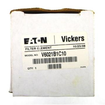 EATON VICKERS V6021B1C10 Replacement Hydraulic Filter Element Made in USA Eato1K