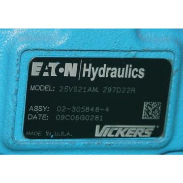 Eaton Hydraulics 25VS21AM 297D22R Rotary Vane Pump Hydraulic Vickers 7P86107 Origin