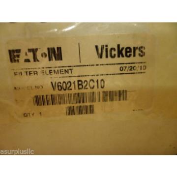VICKERS V6021B2C10 HYDRAULIC OIL FILTER ELEMENT  NOS