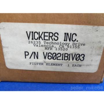 EATON VICKERS V6021B1V03 APPROX 1-3/4#034; INLET HYDRAULIC FILTER ELEMENT, NIB