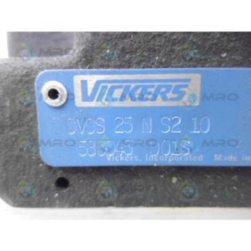 VICKERS CVCS25NS210 CONTROL VALVE Origin NO BOX