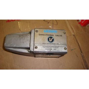Vickers Solenoid Valve DG4S4012C50 Used FREE SHIPPING