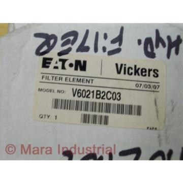 Vickers V6021B2C03 Filter Element
