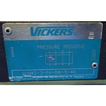 VICKERS PRESSURE REDUCING VALVE DGMX2-3-PA-BW-S-40 Origin