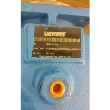 Vickers PVH098R13AJ30A07000001AD1AB010A Hydraulic Pump 02-137493    #2119SR