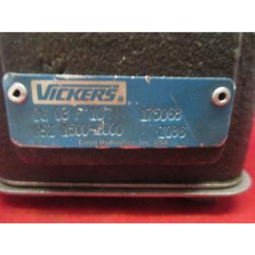Vickers CG 03 F-10 175068 Hydraulic Valve