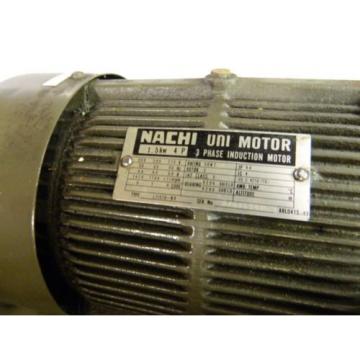 Nachi 2 HP Hydraulic Unit, Nachi Vane Pump VDR-1B-1A2-U21, Used, Warranty