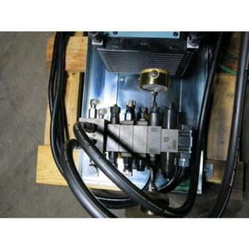 5 HP 105 GPM 2000 PSI Hydraulic Power Supply With Control Valves Sharp