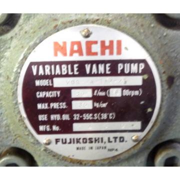SHOWA VDRU-1A-40BHX 212 Hydraulic Power Unit NACHI VDR-1A-1A2-21 Pump OKUMA LB15
