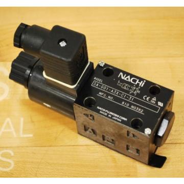 Nachi SA-G01-A3X-C1-31 Hydraulic Directional Control Valve With B12GDM Solenoid