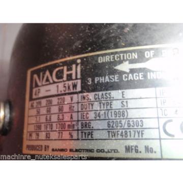 Nachi Pump UVN-1A-1A3-15-4-Q01-6063C  UVN1A1A3154Q6063C_4P-15kW_TWF4817YF