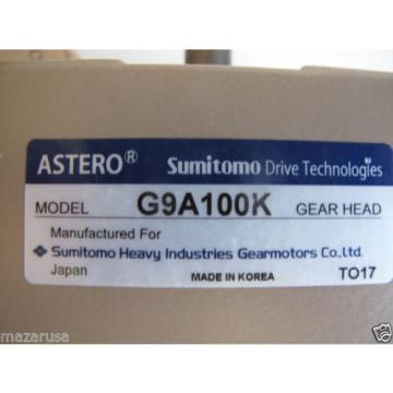 Sumitomo G9A100K Gear Head, ASTERO Sumitomo G9A100K Gear Head , Origin