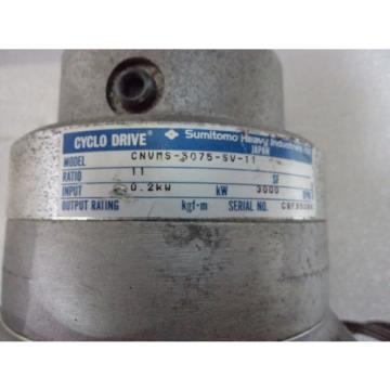 Cyclo drive gear model: CNVMS-5075-SV-11