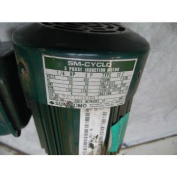 Sumitomo SM-Hyponic Induction Geared Motor, RMH02-30LY, 30:1 Ratio,  WARRANTY