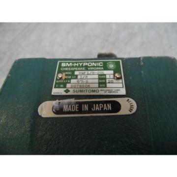 Sumitomo SM-Hyponic Induction Geared Motor, RMH1/8-20L, 20:1 Ratio,  WARRANTY