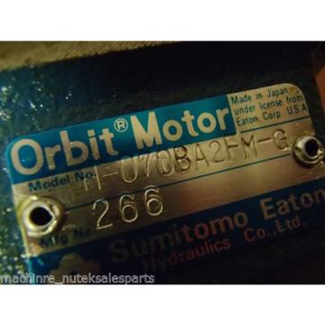 Sumitomo Orbit Motor H-070BA2FM-G H070BA2FMG