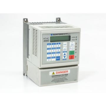 SUMITOMO NT2012-1A5 NTAC 2000 2HP AC Motor VFD VARIABLE FREQUENCY DRIVE