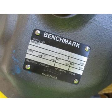 Origin REXROTH BENCHMARK HYDRAULIC pumps A10V071DR/31R-PSC92N00-S097