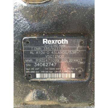 JCB 525-60 Rexroth Hydraulic pumps P/N 333/H2313