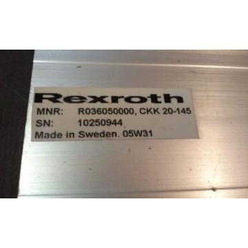 Rexroth R036050000CKK20-145 Linear Slide 4#034;x46#034; travel FREE Shipping