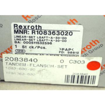 Rexroth TANDEM Linear SET LSAFT-A-30-DD 1083 630 20 MNR: R108363020 NEU OVP