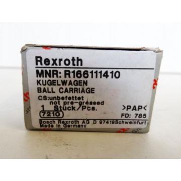 Rexroth MNR:R166111410 Kugelwagen 7210 Linear-Block  - unused -