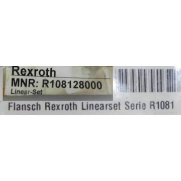 R108128000 Flansch-Linear-Set 80 x 120 x 165,  LINEAR-SET LSGF-M-80-DD Rexroth