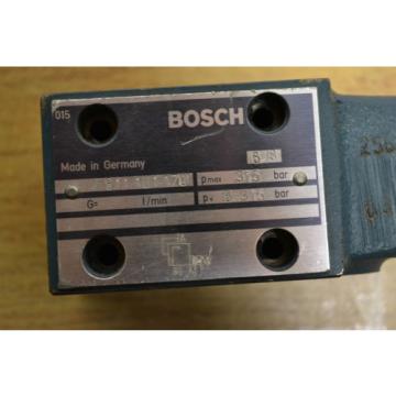 Bosch 0811101170 pilot valve