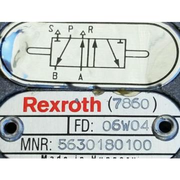 Rexroth 4/2 Directional  Valve 5630180100 pneumatic